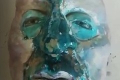 Máscara azul mágico
